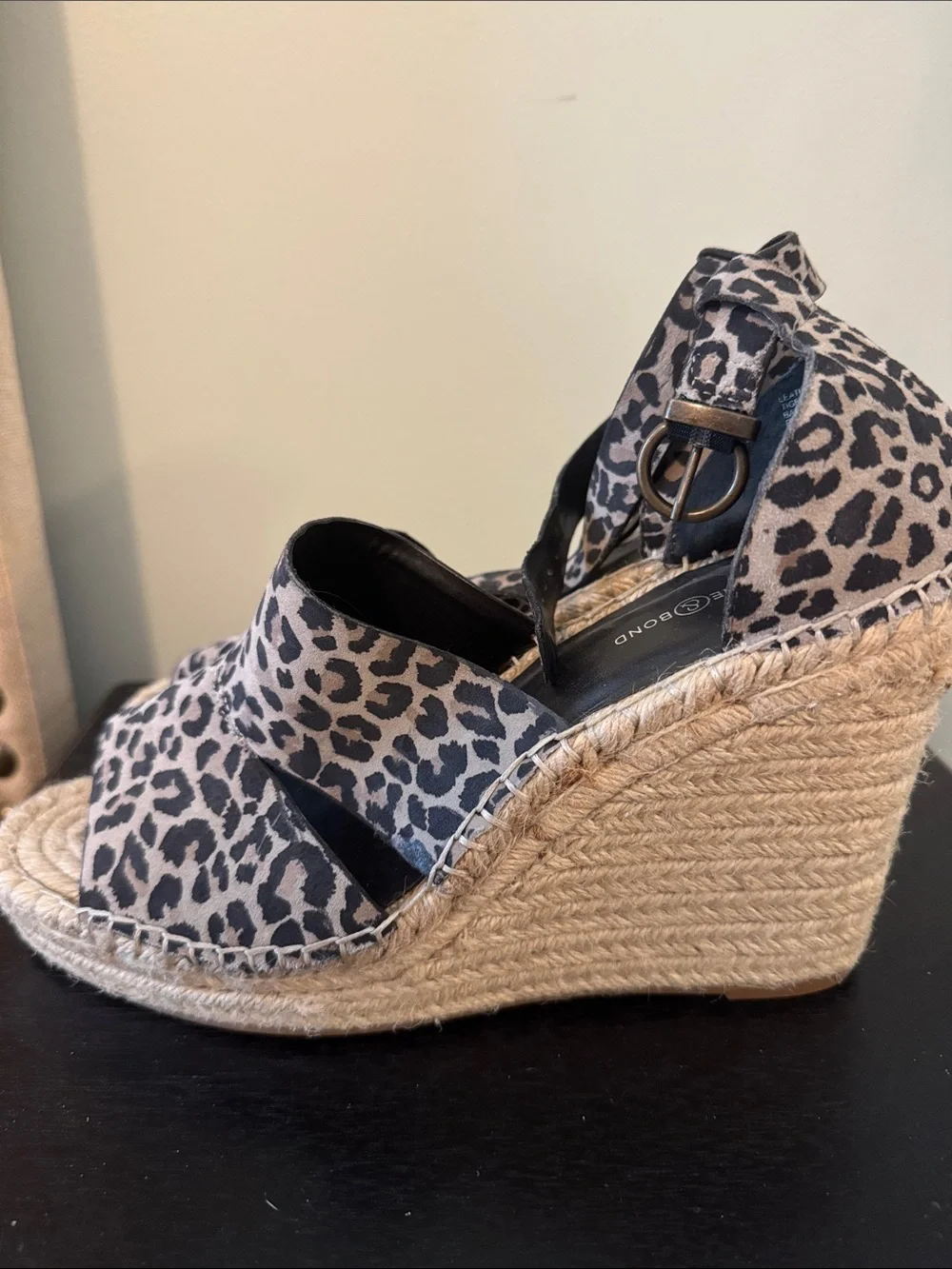 Treasure & Bond Leopard Print Wedges